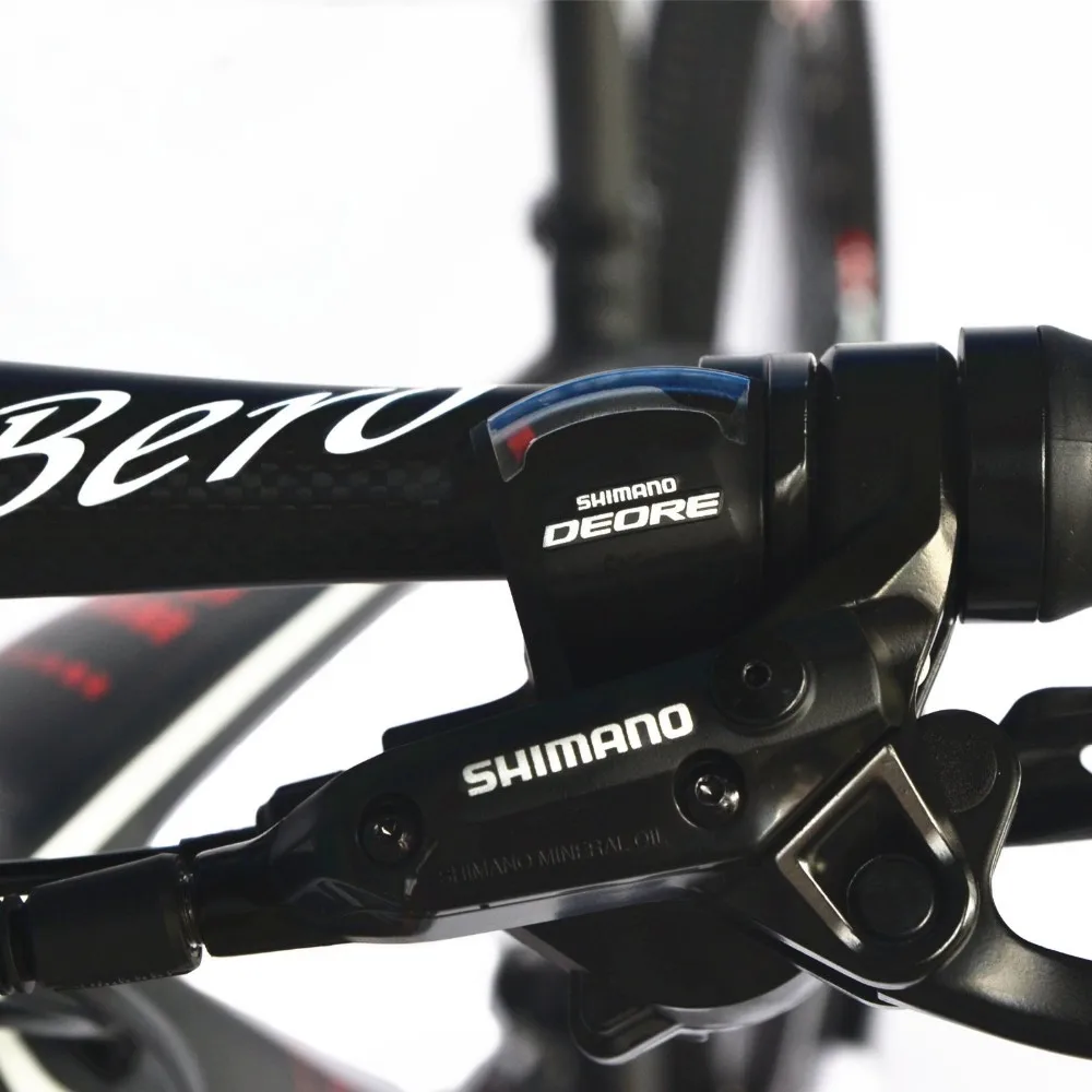 Best BEIOU Carbon 27.5-Inch Mountain Bike 17" Frame 30 Speed SHI MANO M610 DEORE 650B MTB T800 Fiber Ultralight 10.8kg Matte 3K CB20 10