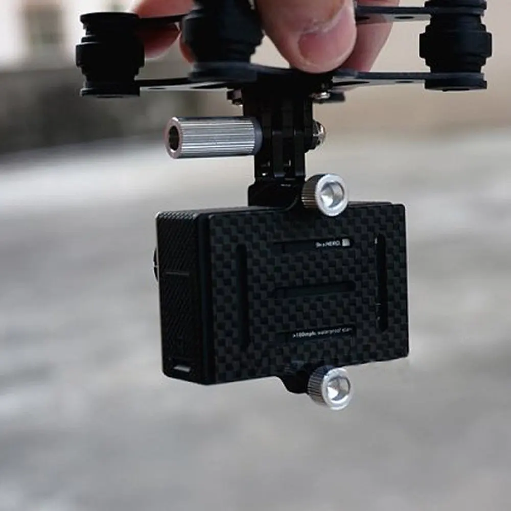 Антивибрационное Крепление камеры Gimbal для DJI Phantom Walkera Qr X350 go pro Hero 3 +|Чехлы