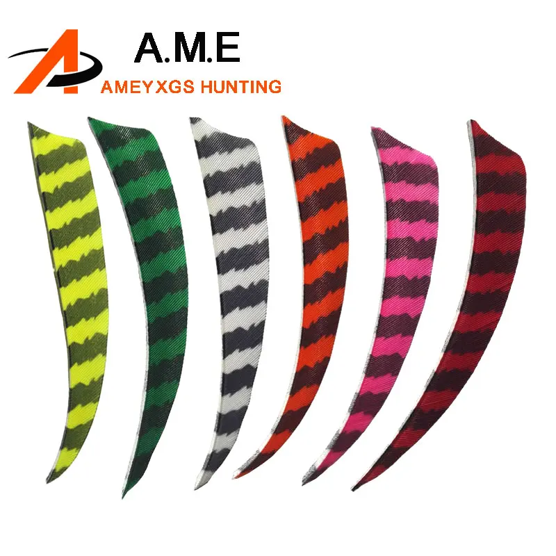 

20pcs 4inch Arrow Feathers Natural Flag Turkey feather Archery Fletching Handcraft Arrow Feather Hunting Bow Arrow Accessory