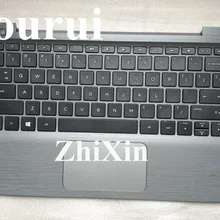 95% ForHP поток 11 G2 ноутбук Palmrest крышка клавиатуры Touchpad верхний Чехол черный ключ 802986-001