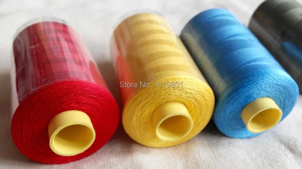 100 cotton sewing thread 36 basic color available, 800 yards each as