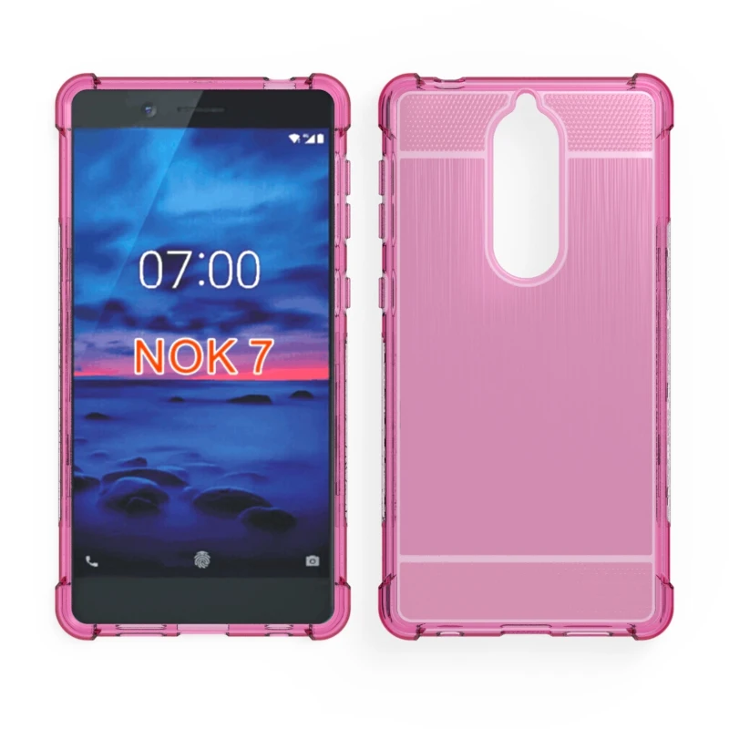 Бренд gligle антидетонационных Smart силиконовый чехол для Nokia 7 Чехол аксессуары чехол