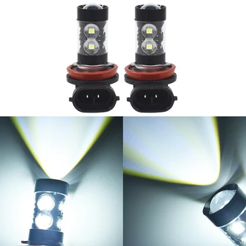 

LED Fog Lights For 2008 - 2017 Mitsubishi Lancer Outlander Sport RVR White 50W