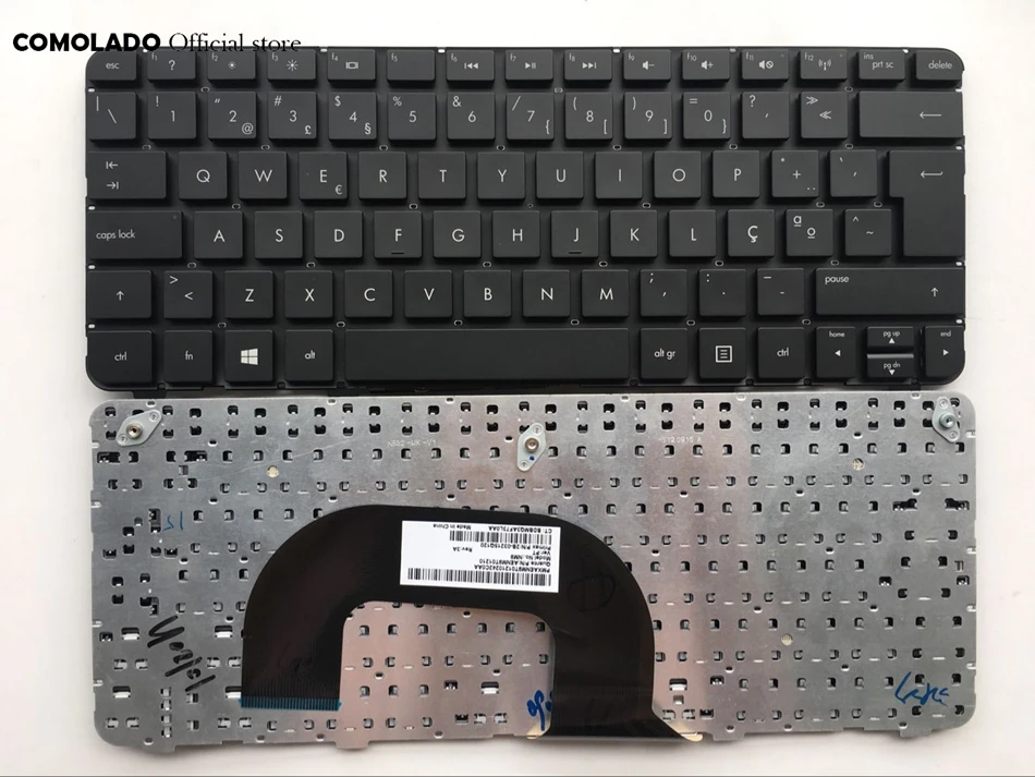 

PO Portugal Keyboard For HP Pavilion DM1-3000 4000 3105M 3010NR 3201AU 4013AU black without frame Laptop Keyboard PO Layout
