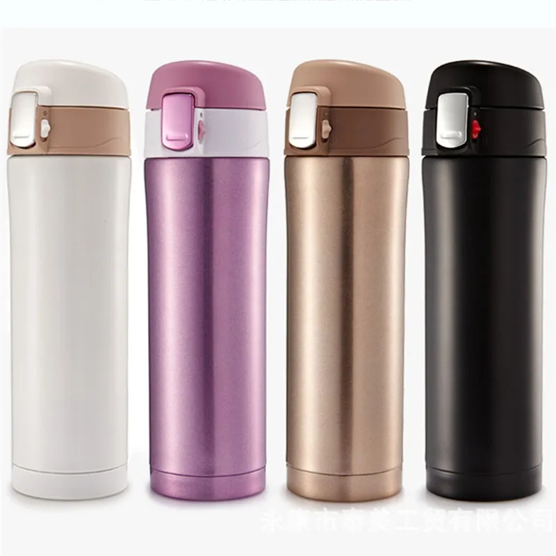 350/500ML Stainless Steel Thermos Cups Thermocup Insulated Tumbler