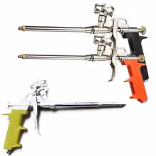 Черный, желтый, оранжевый, профессиональный тяжелый пенополиуретановый пистолет, расширяющийся распылитель, аппликатор, длина 28 см