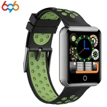 696 умный браслет для мужчин IP68 водонепроницаемый цветной экран умный Браслет пульсометр сменный Браслет Bluetooth фитнес-трекер