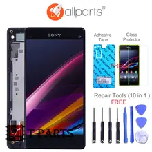 Лучшие Оригинал 4,3 »ЖК-дисплей для SONY Xperia Z1 компактный Дисплей Сенсорный экран Digiziter для SONY Xperia Z1 компактный Дисплей D5503 M51w
