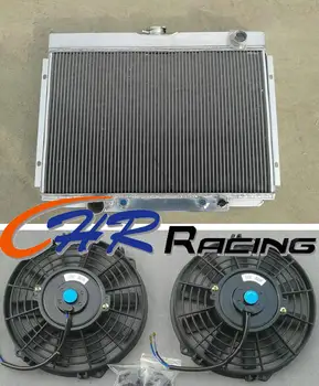 

aluminum radiator & fan*2 for 1967 1968 1969 1970 Ford Mustang Ranchero Torino new