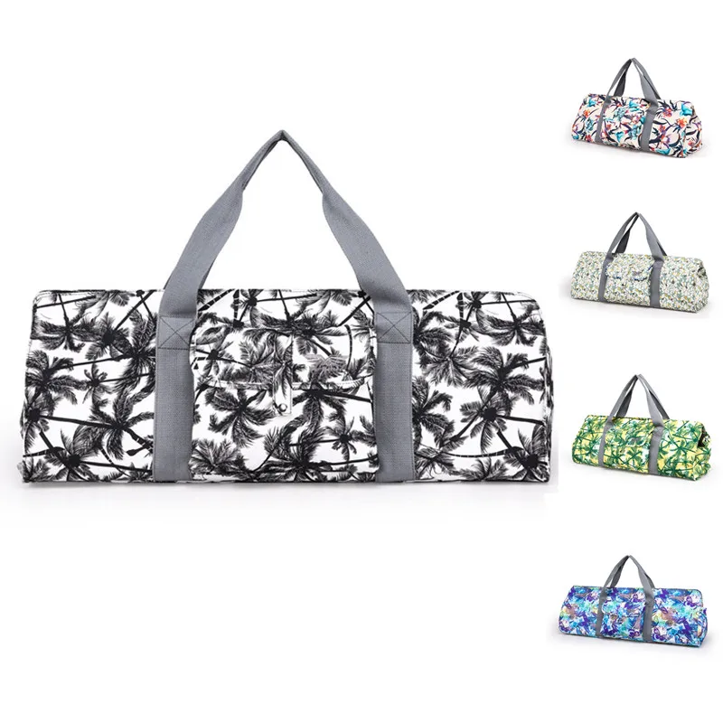 

Yoga Mat Bag Fits Most Mats Comfortably (26"Lx7"W) With Big Capacity Multi-Functional Storage Pockets Dual Air-Flow Venting