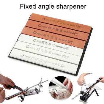 

2019 Newly 6pcs Set Cutter Sharpener Sharpening Stone Whetstone Durable Home Kitchen Tool
