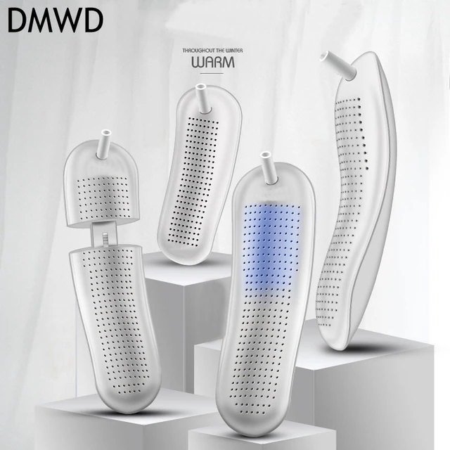 DMWD Electric shoes dryer Purple light Shoe Sterilizer Heater Dryer for Shoes Boot Disinfection child adult adjustable EU 220V 5
