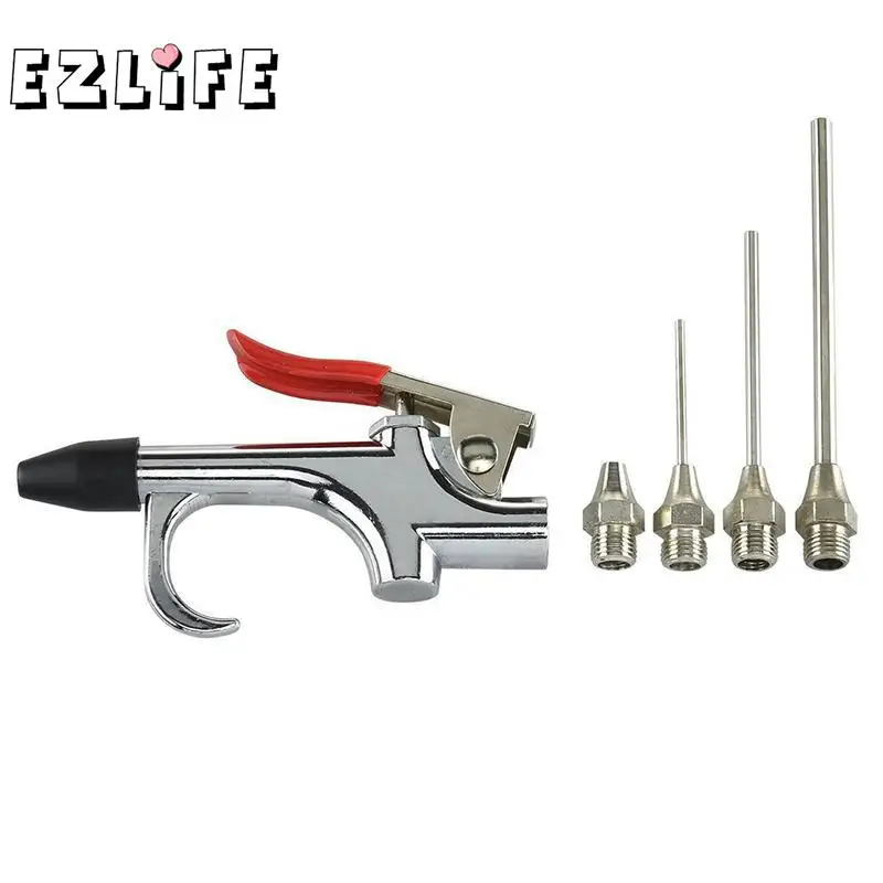 

EZLIFE 5PCS/Set Air Duster Compressor Dust Removing Gun Blow Blower Cleaning Clean Handy Tool ZH01220