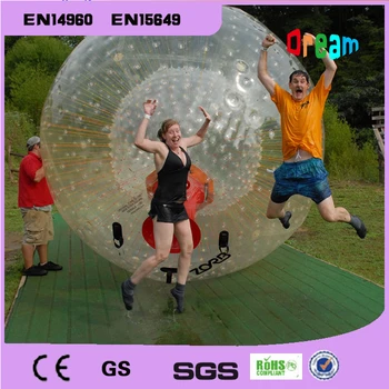 شراء شحن مجاني 2.5 متر Pvc نفخ زورب الكرة ل Outdoor الإنسان البولينج البولينج الرياضية نفخ Zorb الكرة