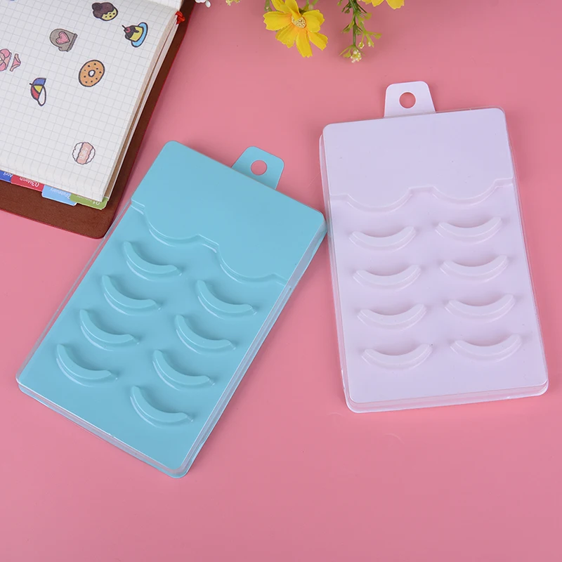 

New Eyelashes Storage Box Plastic Empty Storage Case Box Container Holder For 5 Pairs of False Eyelashes Hot