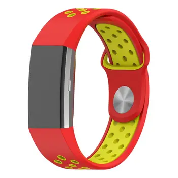 

2019 Rubber Strap Silicone Soft Watch Band For Fitbit Charge 2 Adjustable Replacement Sport Strap For Fitbit Charge2 WatchBands
