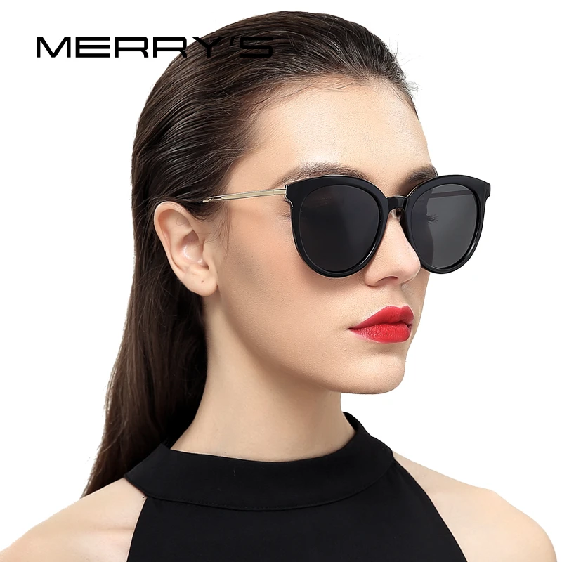 عدالة يكذب أو ملقاه فورا  Merrys Women Brand Designer Cat Eye Polarized Sunglasses 100% Uv Protection  S6152 - Sunglasses - AliExpress