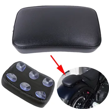 

For Harley Chopper Dyna Sportster Softail Touring XL883 XL1200 Rear Passenger Cushion 6 Suction Cups Pillion Pad Suction Seat