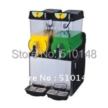 Слякоть машина(XJ-2) слякоть Диспенсер машина напиток машина 2 бак 12L