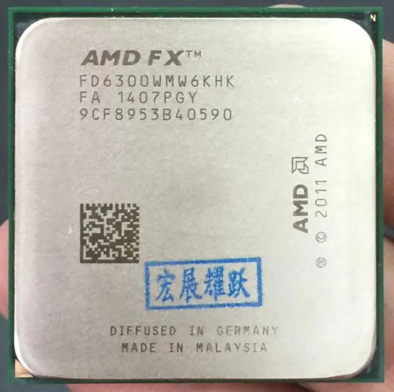 AMD FX серия 6300 шестиядерный процессор AM3 + мощнее чем FX6300 100% рабочий для настольного