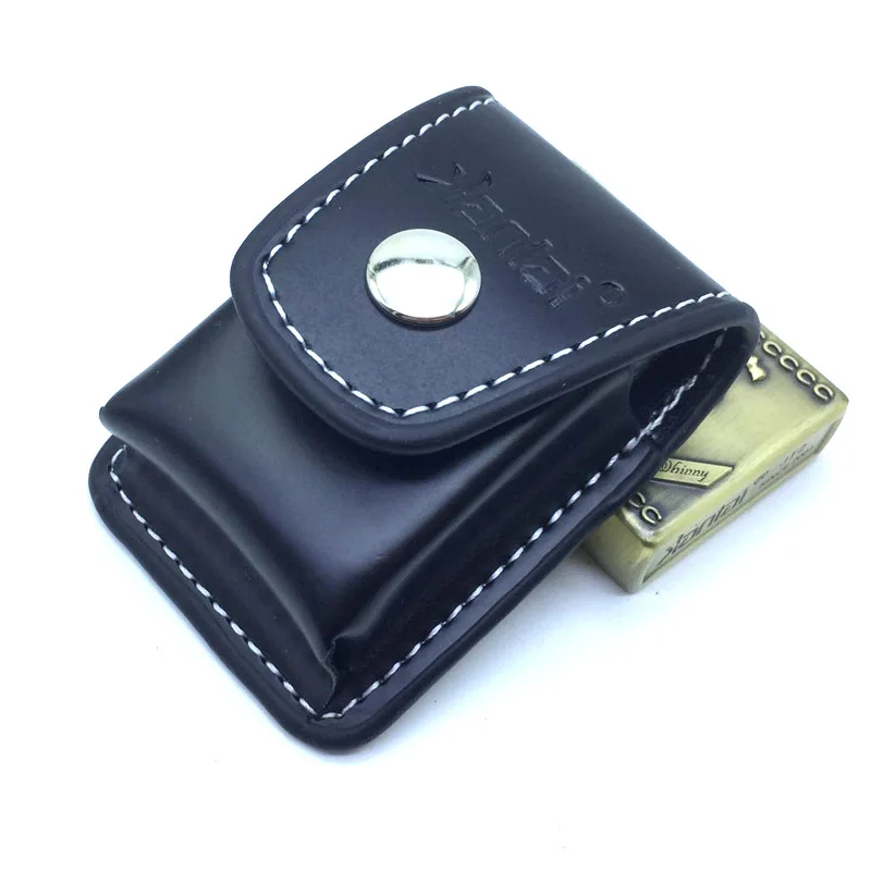 

Cigarette Lighters Belt Clip Outdoor Hunting Camping Waist Leather Kerosene Lighter Holster Waterproof Cigarette accessories