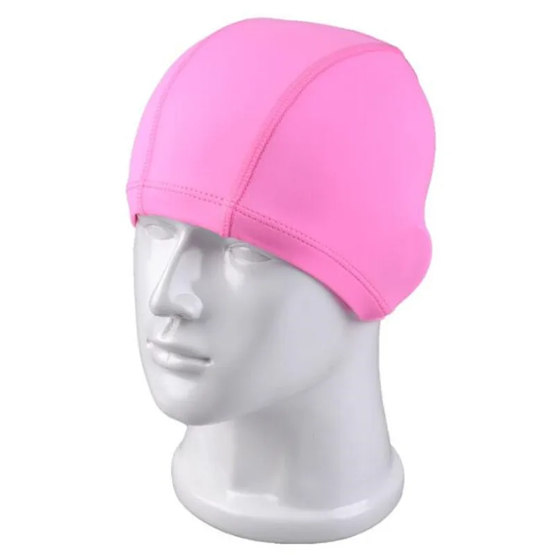 Adult Women&men Five-line Swimming Caps,Protect Ears Long Hair Sports Swim Pool Hat,Teen Boys&Girls Elastic Lycra Swim Cap