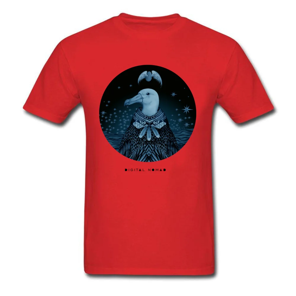 Men 2018 Discount Tops Shirt Crew Neck Summer/Fall Pure Cotton T-shirts Printed On Short Sleeve Albaeggdigital Nomad T Shirts Albaeggdigital Nomad red