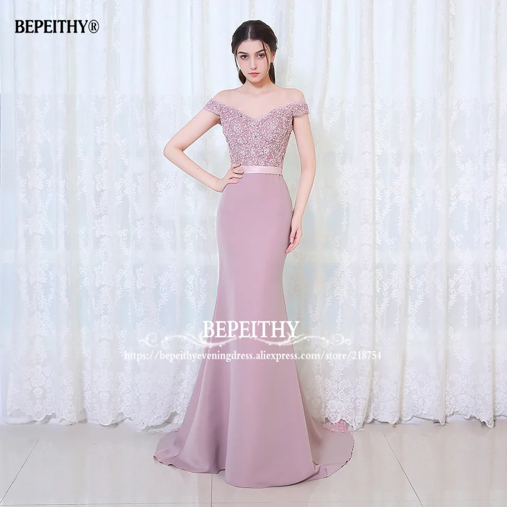 BEPEITHY халат De Soiree платье-рыбка бордового цвета длинное вечернее платье вечерние элегантные Праздничное Платье длинное выпускное платье 2019