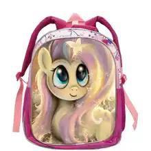 3 размера, школьная сумка с принтом Пони для детей, подростков, девочек, большой ученик, единорог, Студенческая книга, сумки, Повседневная дорожная сумка, дневная упаковка