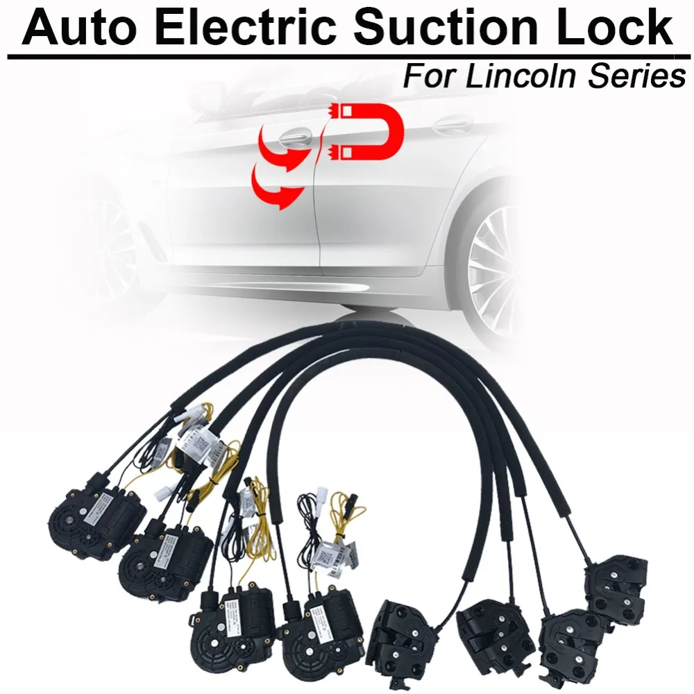 

Smart Auto Car Electric Suction Door Lock for Lincoln MKC MKX MKZ 2015-2017 Automatic Soft Close Super Silence Self-priming Door