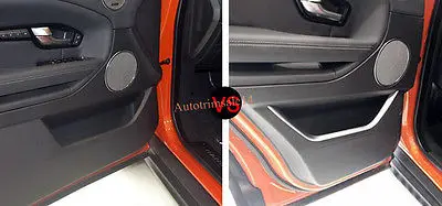 

4Pcs ABS Interior Door Cover Trim For Land Rover Range Rover Evoque 2011-2016