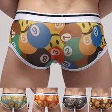 Сексуальные мужские трусы боксеры мужские нейлоновые печатные модные трусы-боксеры мужские боксеры