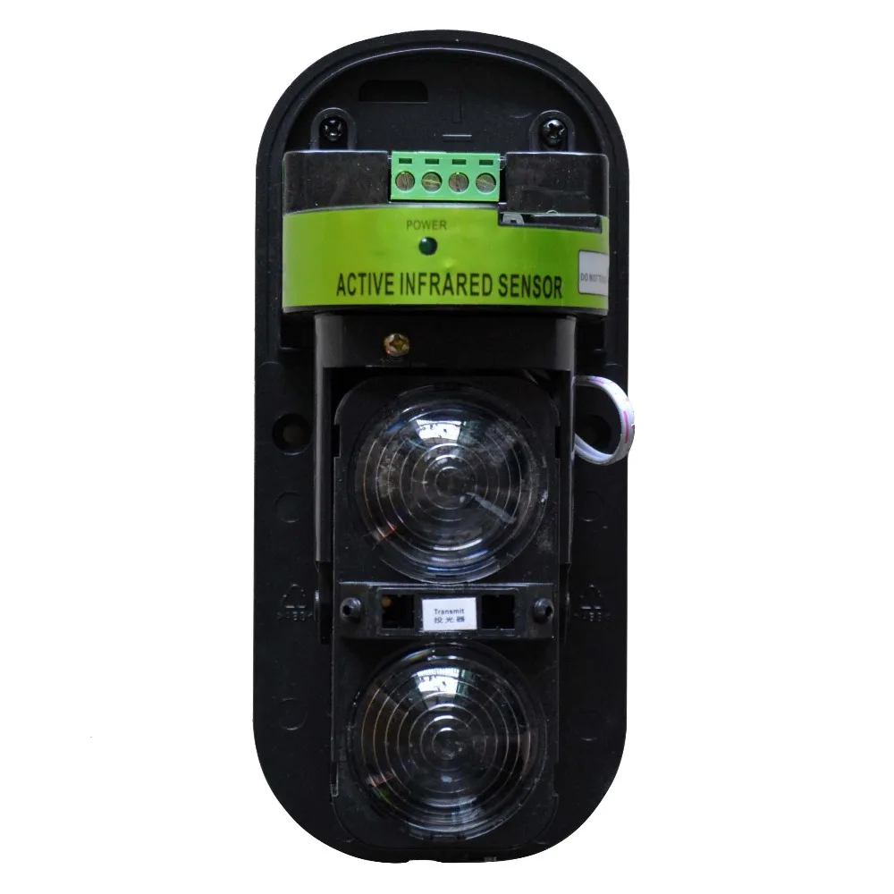 Продажа 2018 Открытый проводной беспроводной детектор луча инфракрасный, водонепроницаемый и Молниеносная защита, для домашней сигнализации, 2 инфра...