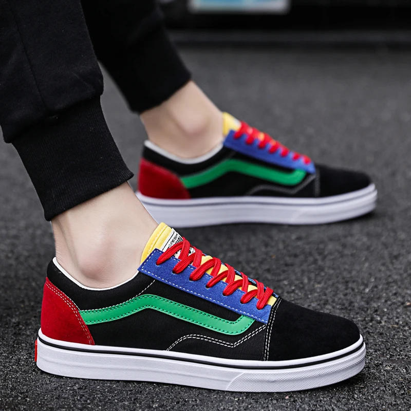 

POSTOBON Spring Autumn Summer New Brand Boy / Male Casual Canvas Shoes Breathable Tenis Fashion Couple Sneaker Flats Shoes