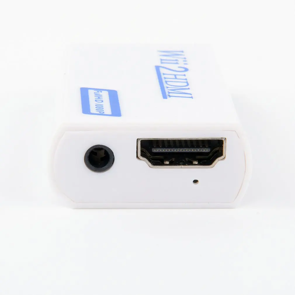 Для wii к HDMI конвертер Поддержка FullHD 720 P 1080 P 3,5 мм аудио wii 2 HDMI адаптер для HDTV wii конвертер Горячие Дешевые