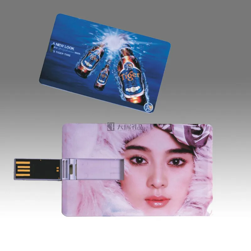 4gb 8gb 16gb 32gb Wholesale Customized Credit Card Usb Flash Drive