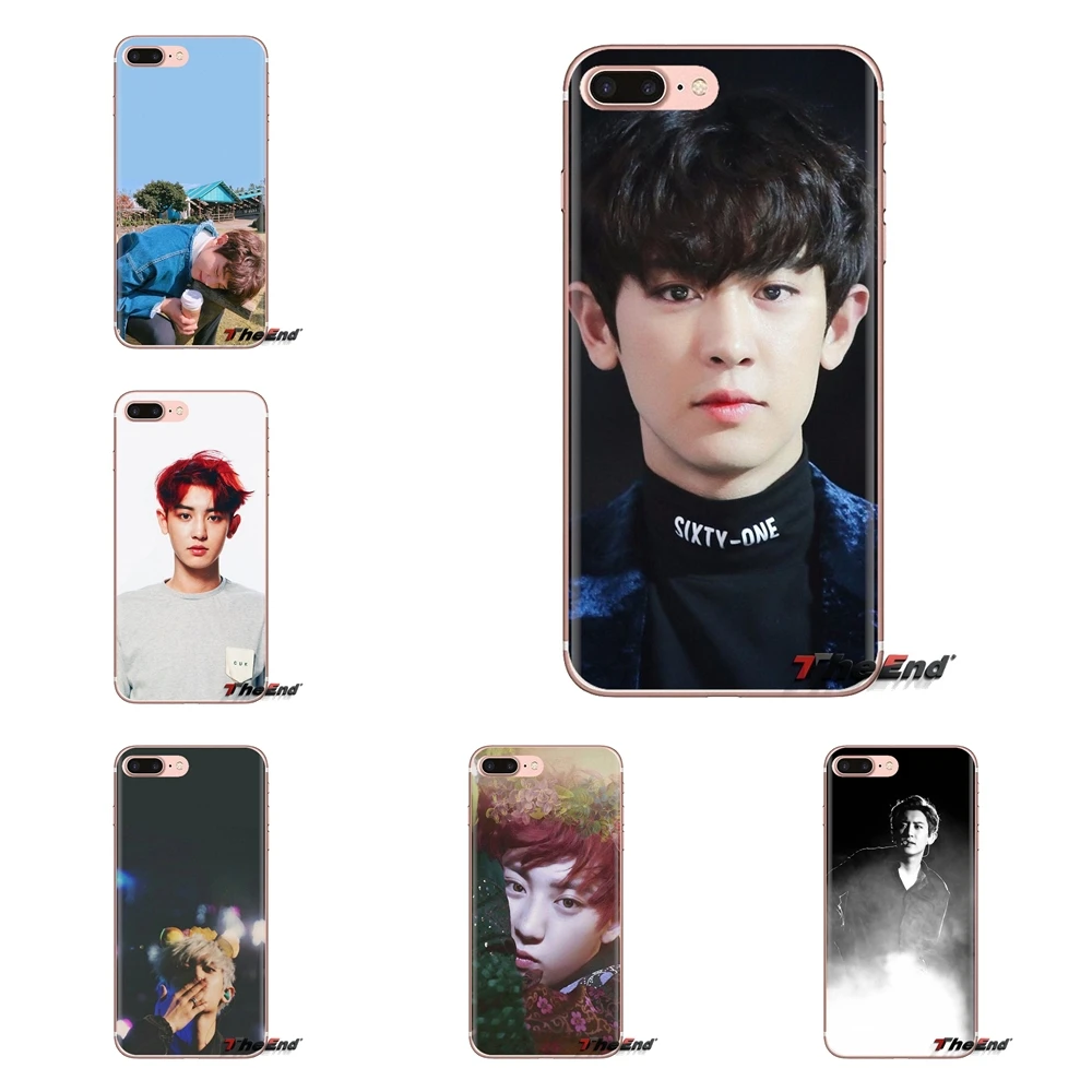 Chanyeol Park Chan Yeol Exo Kpop For iPod Touch Apple iPhone 4 4S 5 5S SE 5C 6 6S 7 8 X XR XS Plus MAX Silicone Phone Skin Cover |