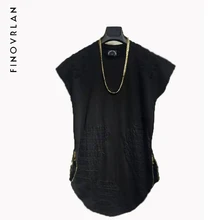 Мужская летняя футболка в стиле хип-хоп с круглым вырезом, Мужская модная повседневная хлопковая Однотонная футболка с коротким рукавом и принтом, мужской облегающий топ для фитнеса