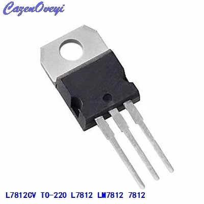 

10pcs/lot L7812CV TO-220 L7812 LM7812 7812 In Stock