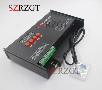 

T-4000AC SD Card controller T-4000 Full Color Programmable led pixel module For WS2811 WS2801 WS2812B 6803 1903 strip