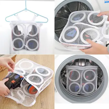 

Sneaker Tennis Boots Sports Shoes Mesh Laundry Washing Bag Household Essentials