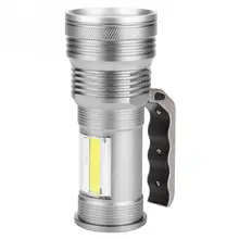 Портативный OutdoorHigh фонарь светодиодный яркий Кемпинг фонарик прожектор с COB боковым светом