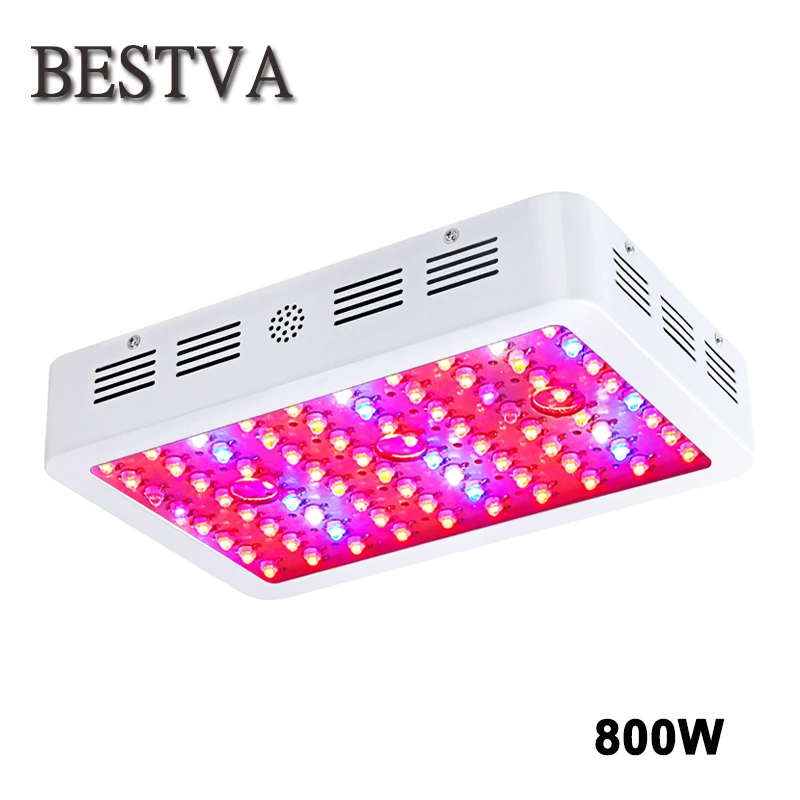 BestVA 800 와트 풀 스펙트럼 LED Grow 빛 Lamp 대 한 꽃 plants 육묘 빛 실 내용 grow 텐트 온실