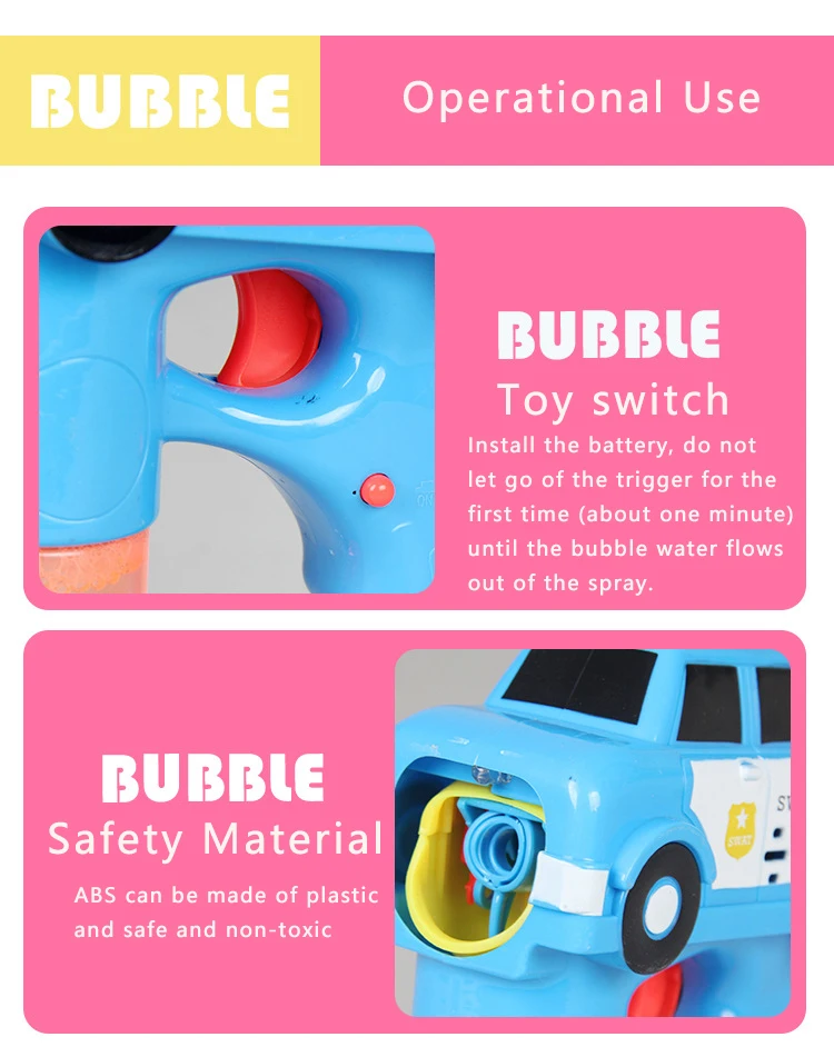 Детская Автоматическая выдувная пузырчатая машина пузырь не протекает мультфильм игрушка ручной коленчатый ручной пистолет для пузырей