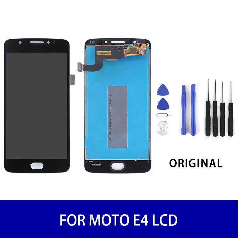 

Original For Moto E4 Lcd Display Touch Screen Panel Digitizer Assembly Screen Replacement Parts 1280x720 Black/White/Golden