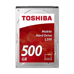 Toshiba L200 500 Гб 2,5 ", 500 Гб, 5400 об/мин, Serial ATA, 8 MB, HDD