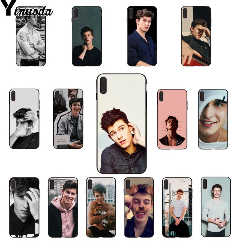 

Yinuoda Hit pop singer Shawn Mendes Magcon Pattern TPU Soft Phone Case for Apple iPhone 8 7 6 6S Plus X XS MAX 5 5S SE XR Cases