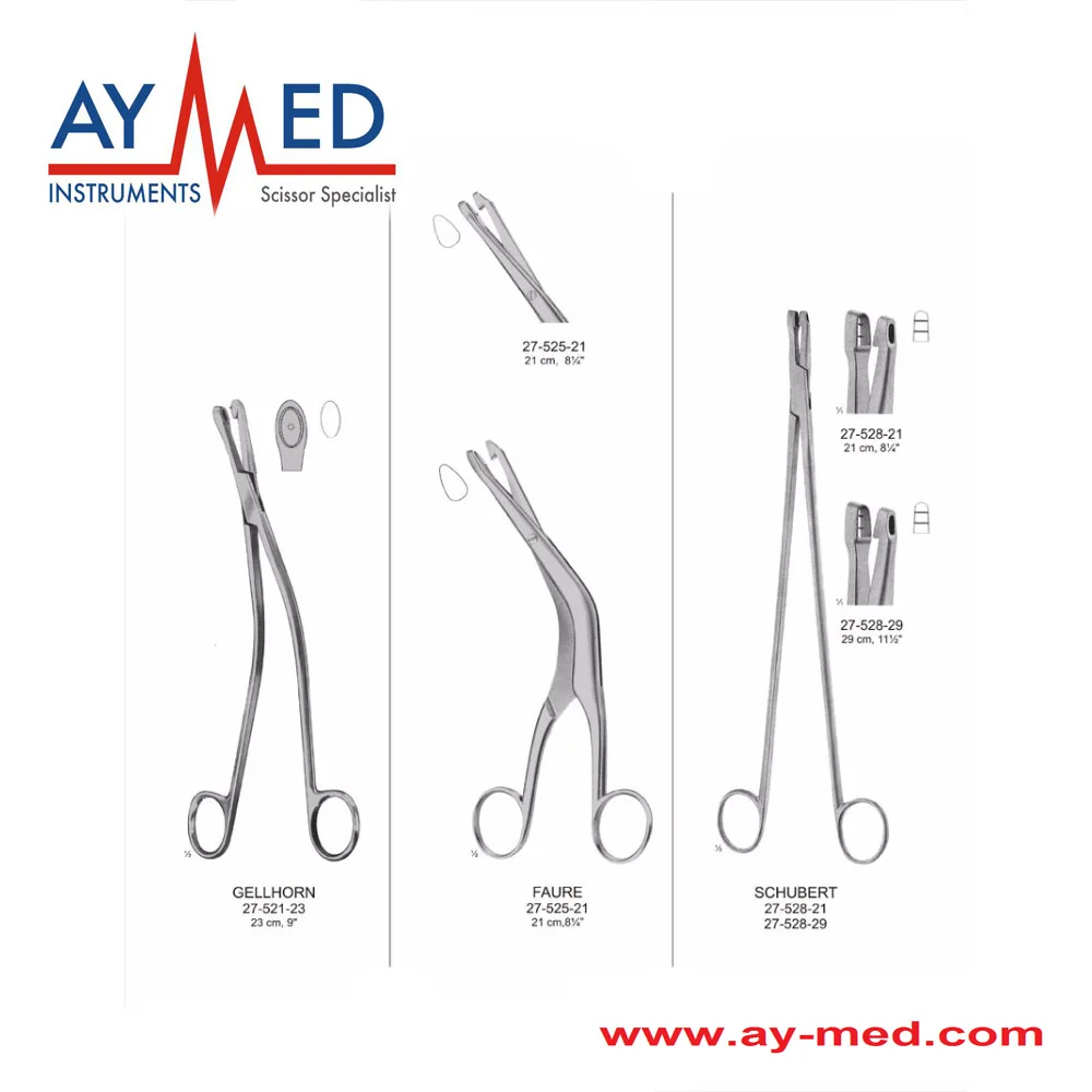

3 pieces set thoms gaylor schubert faure biopsy punch forceps - gynecology surgical instruments scissors