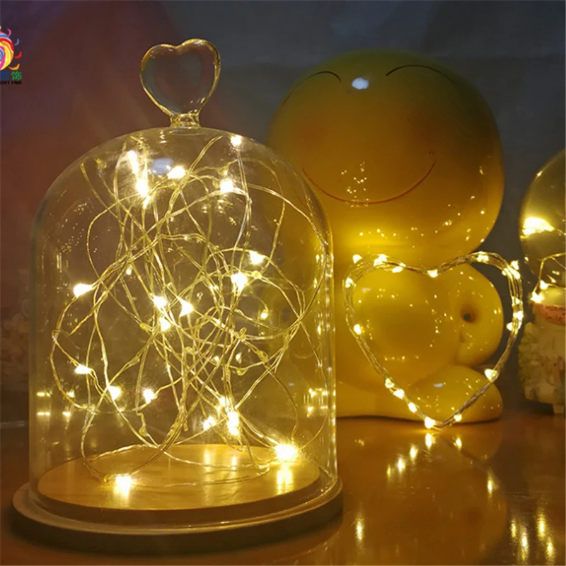 

2Meter LED String Light Waterproof LED Copper Wire String Party Outdoor Fairy Lights For Wedding Christmas Decoration