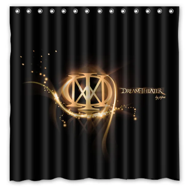 

Dream Theater Design Bathroom Shower Curtain Waterproof&Mildewproof Polyester Fabric Bath Curtains 180cm*180cm